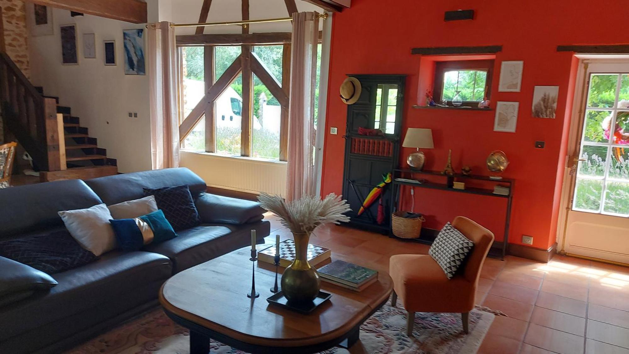 Les 3 Roses Bed & Breakfast Anjouin Bagian luar foto